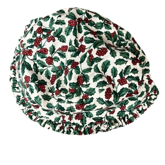 Longaberger BERRY Fruit Basket Liner #2147430 Traditional Holly Pattern NEW Vtg - Picture 3 of 6